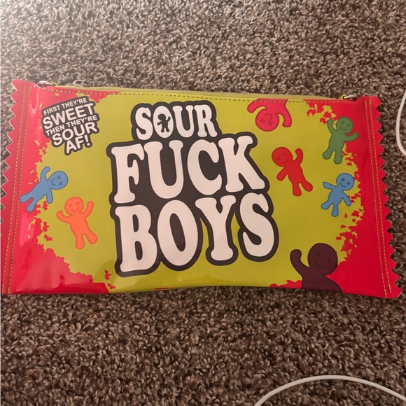 Dolls Kill Multicolor Sour Patch Crossbody Bag - Picture 2 of 2